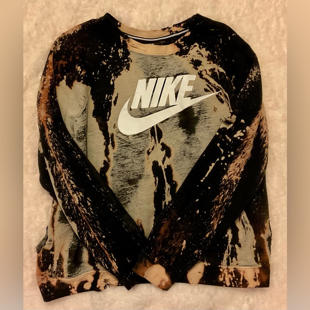 Nike Sweatshirt - Distressed & Bleached
